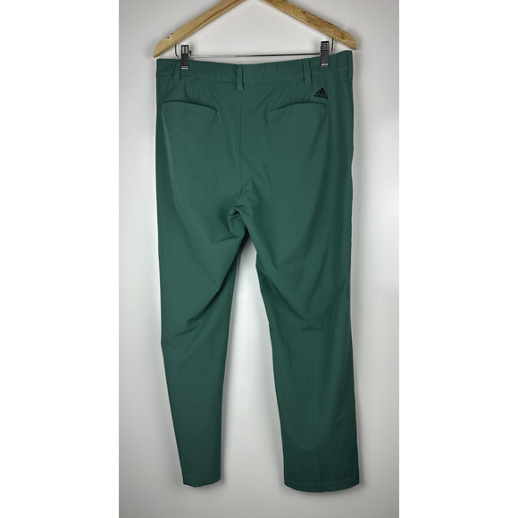 Adidas Men's Golf Ultimate 365 Chino Pants Green Stretch Pockets Size 34 x 30 - Picture 9 of 13